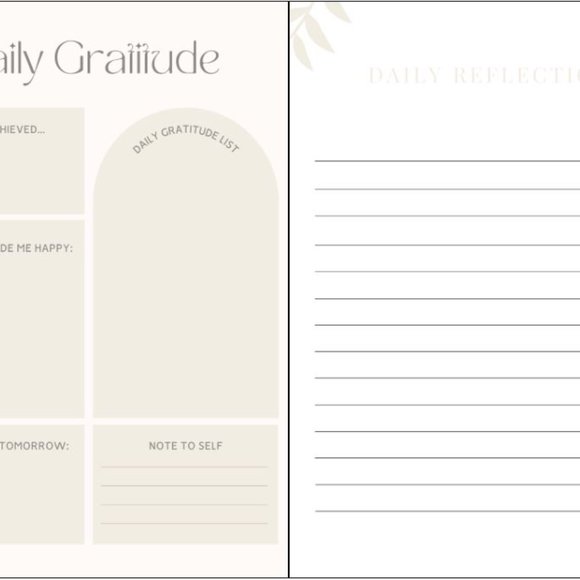 90 day gratitude journal - Picture 2 of 3